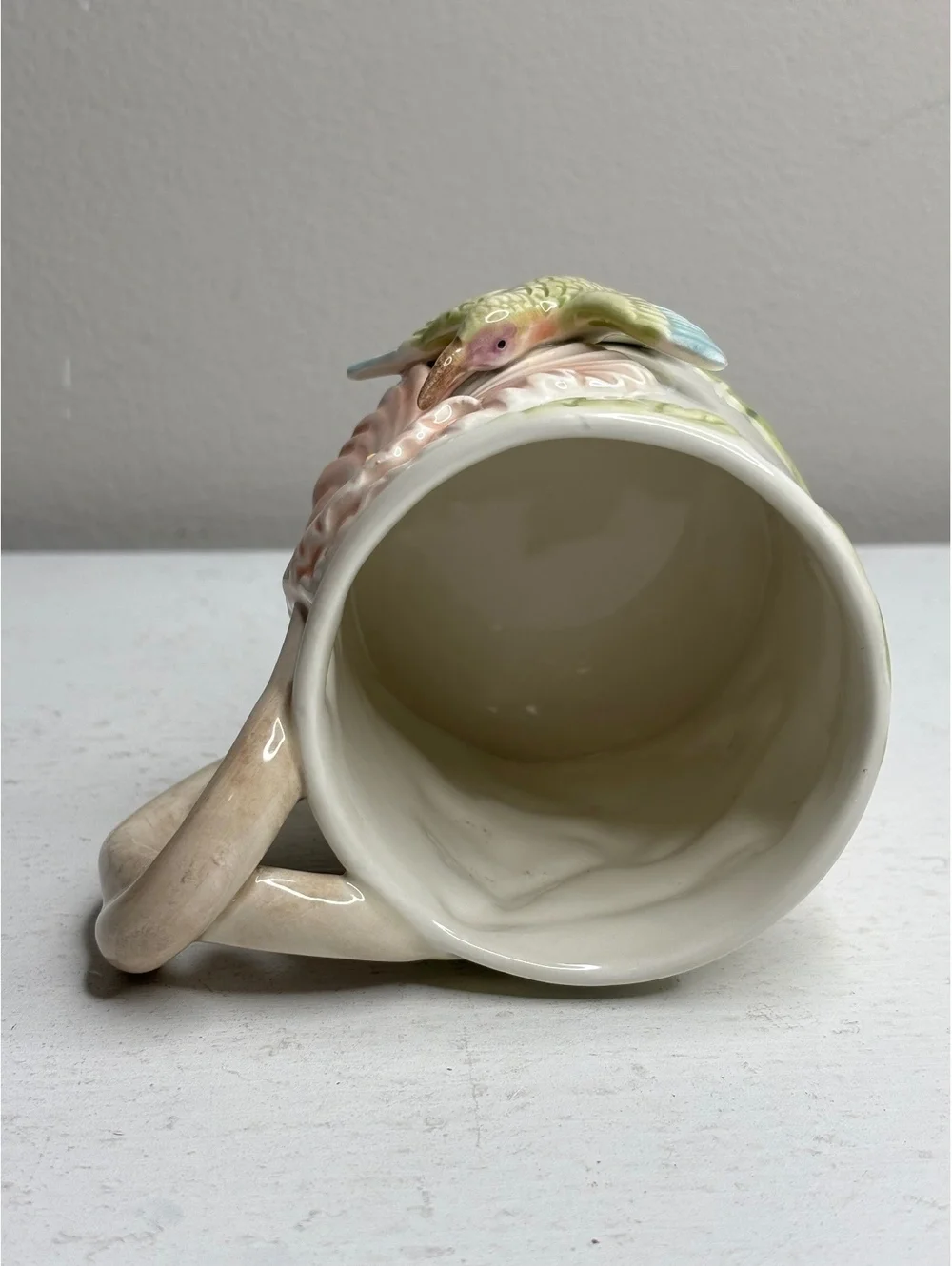 Fitz & Floyd Hummingbird Sculpted (3D) Mug
